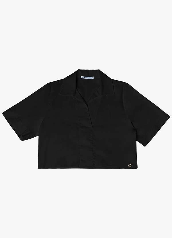 Endless - Camisa Cropped Preto 5