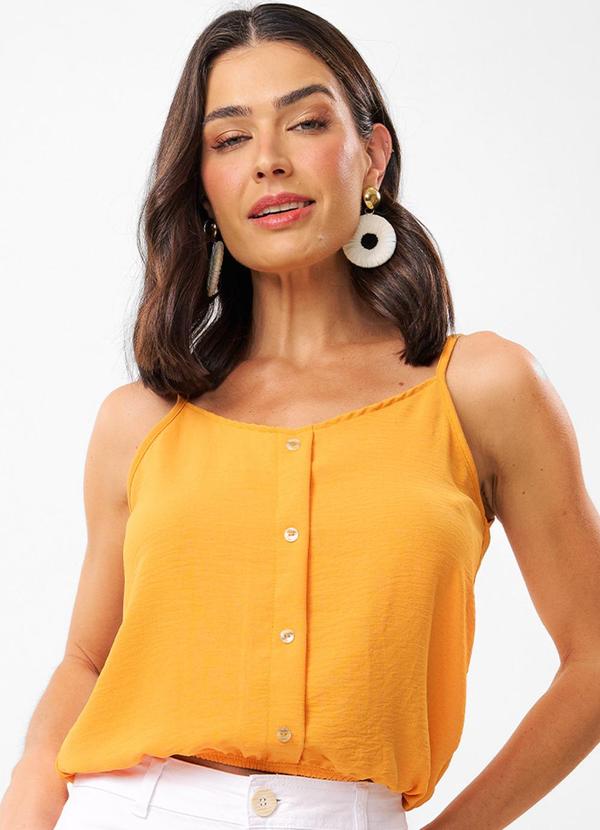 Rovitex - Camisa Feminina com Botões em Air Flow Marrom