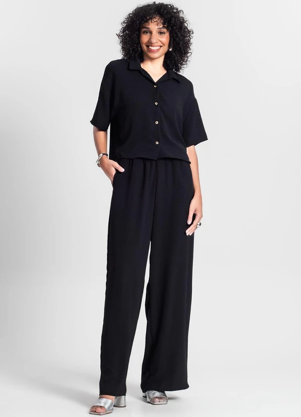 Rovitex - Camisa Feminina em Air Flow Preto 3