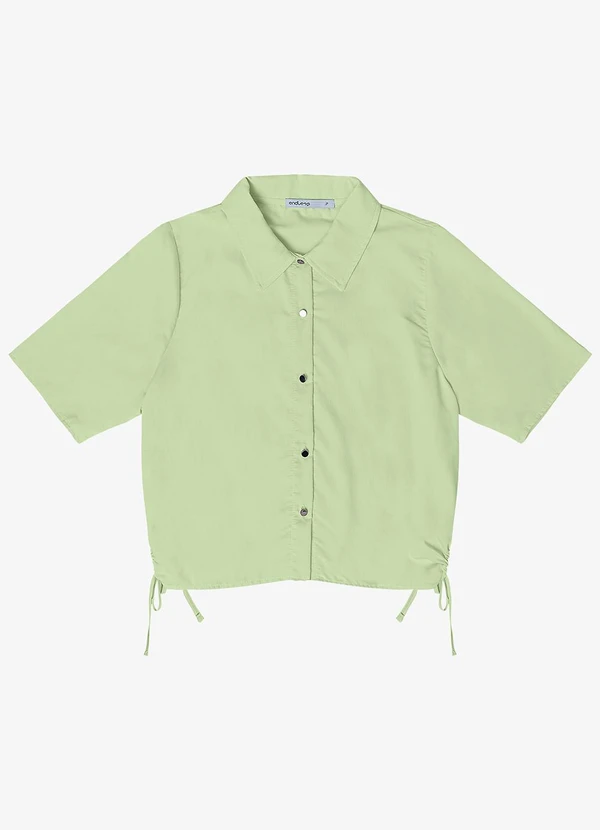 Endless - Camisa Feminina Gola Dupla Verde 4