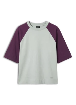 Essendi - Camisa Feminina Meia Malha Verde - ESSENDI