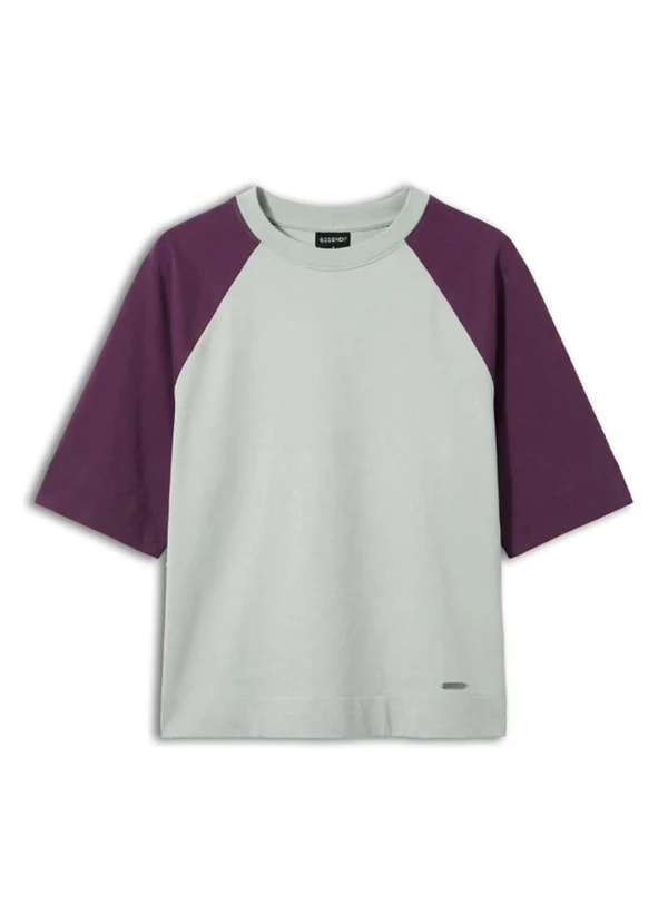 CAMISA FEMININA MEIA MALHA VERDE - ESSENDI