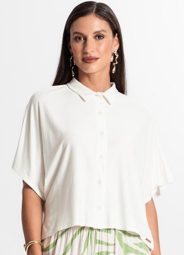 Rovitex - Camisa Feminina Bege