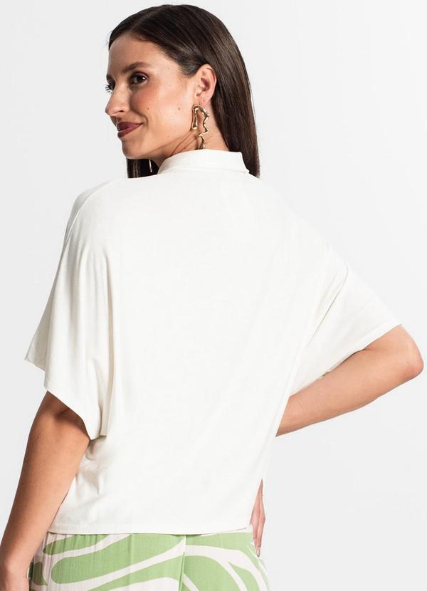 Rovitex - Camisa Feminina Bege 2