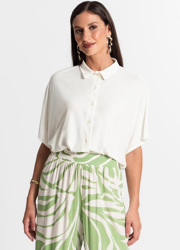 Rovitex - Camisa Feminina Bege 3