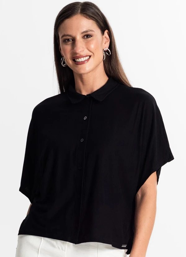 Rovitex - Camisa Feminina Preto