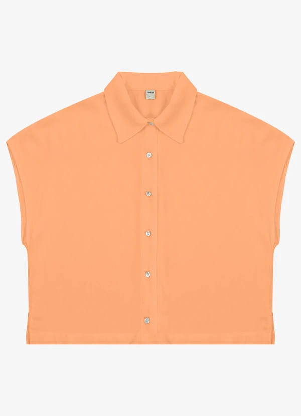 Rovitex - Camisa Feminina Viscose Laranja