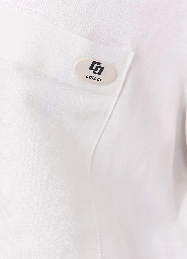 Colcci - Camisa Linho Off White 9