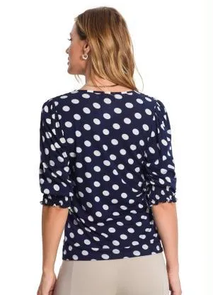 Endless - Camisa Manga 3/4 Azul - ENDLESS