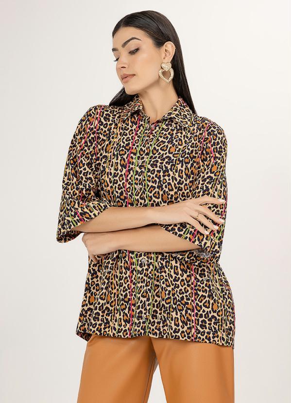 Angel - Camisa Manga Curta Estampado 3