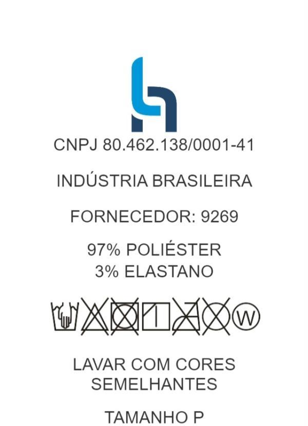 Queima Estoque - Camisa Manga Curta Folhagem Azul 9