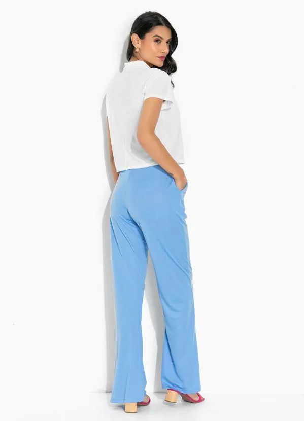 Moda Pop - Camisa Off White com Ombro Deslocado 7