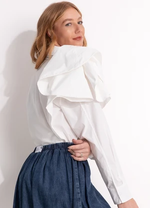 Colcci - Camisa Off White - COLCCI