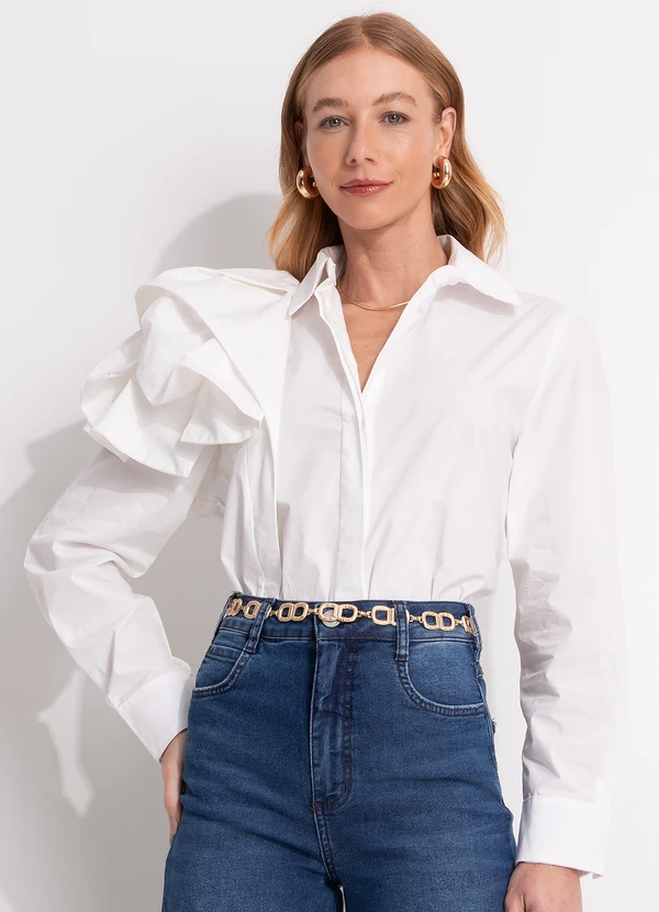 Colcci - Camisa Off White