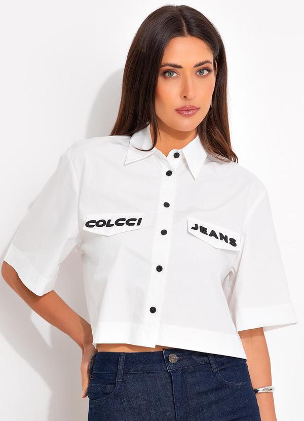 Colcci Jeans - Camisa Off White