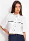 Colcci Jeans - Camisa Off White - variação: Off White