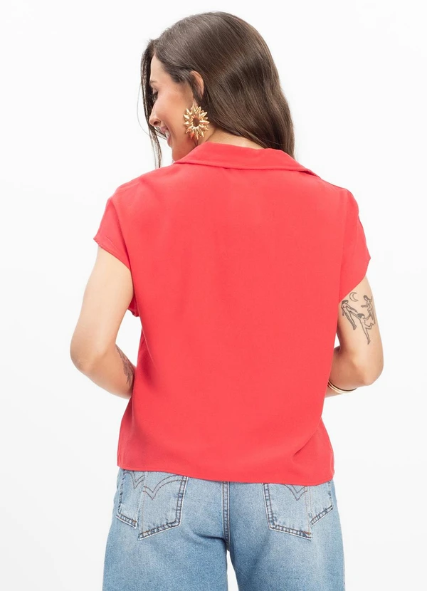 Endless - Camisa Polo Feminina Laranja 2