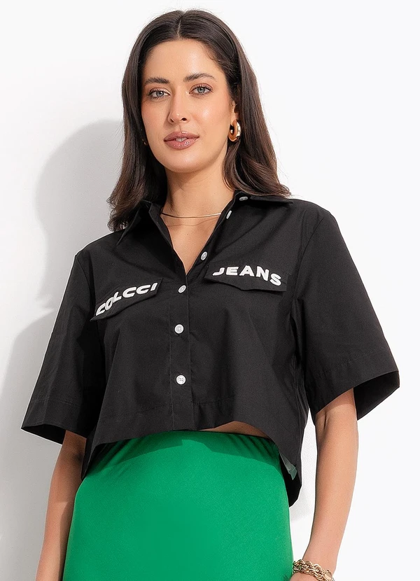 Colcci Jeans - Camisa Preto