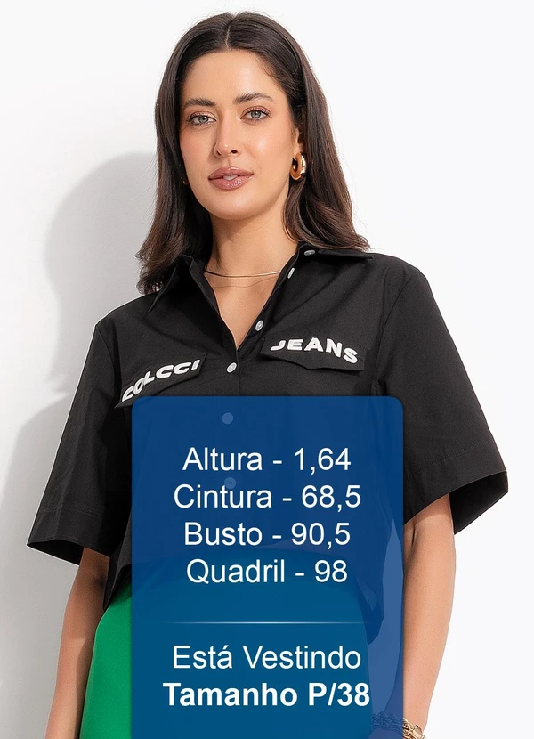 Colcci Jeans - Camisa Preto 6