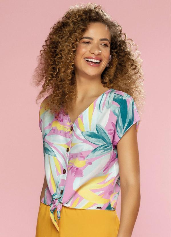Marialícia - Camisa Rosa