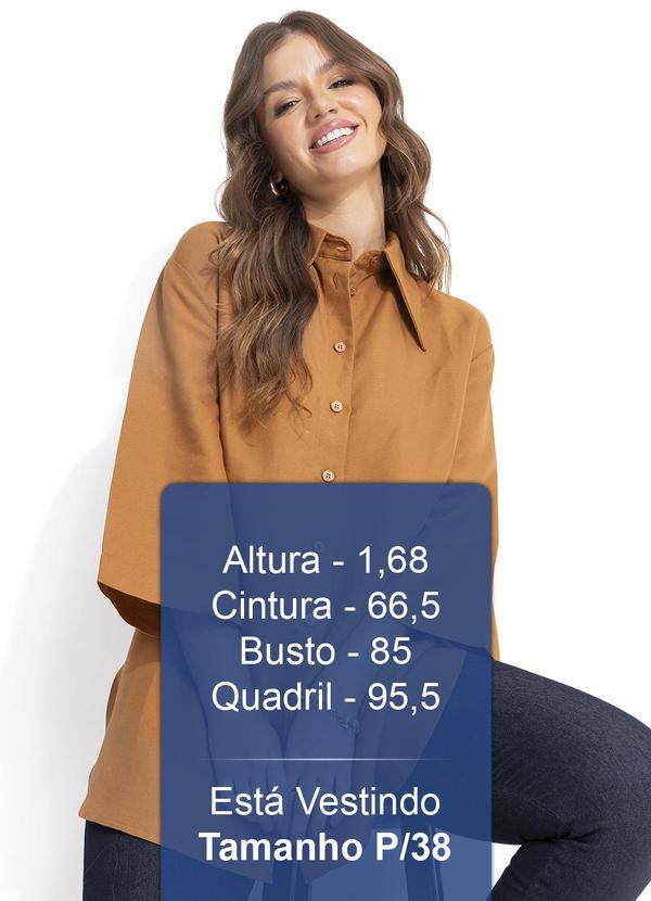 Colcci - Camisa Viscolinho Marrom 6