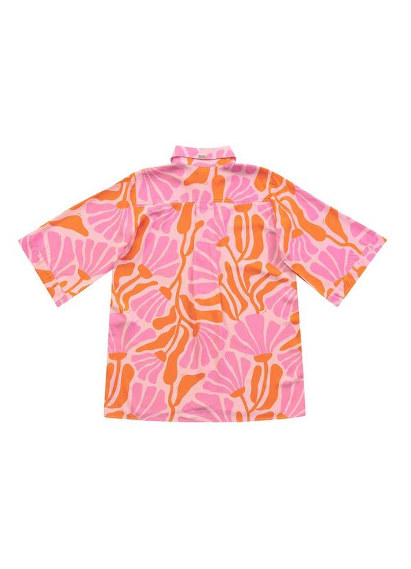 Angel - Camisa Viscose  Laranja 3