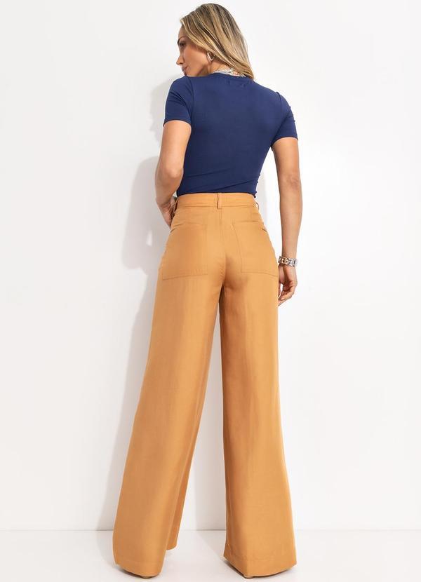 Colcci - Camiseta em Viscose Azul 4