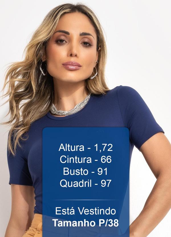 Colcci - Camiseta em Viscose Azul 5
