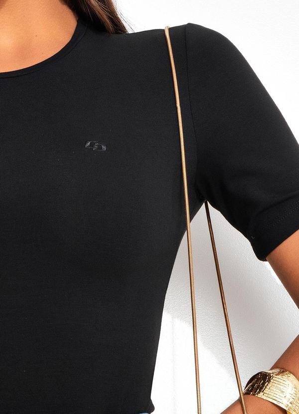 Colcci - Camiseta em Viscose Preto 6