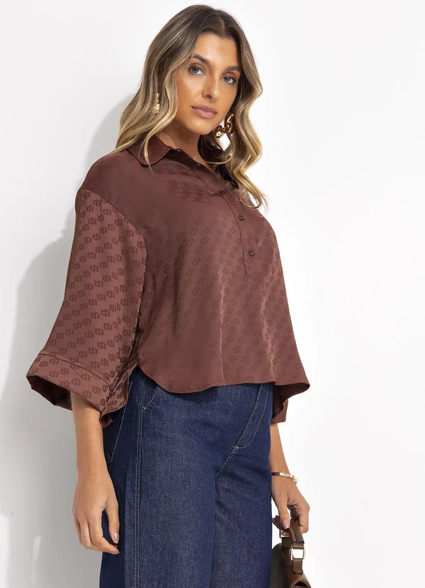 Colcci - Camiseta Marrom 6