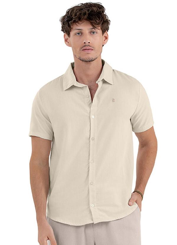Rezzato - Camiseta Peach Adulto Masculino Bege