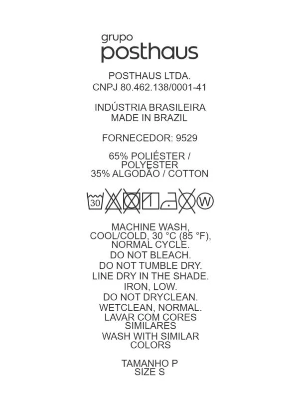 Quintess - Blusa Azul Claro em Tricoline 7