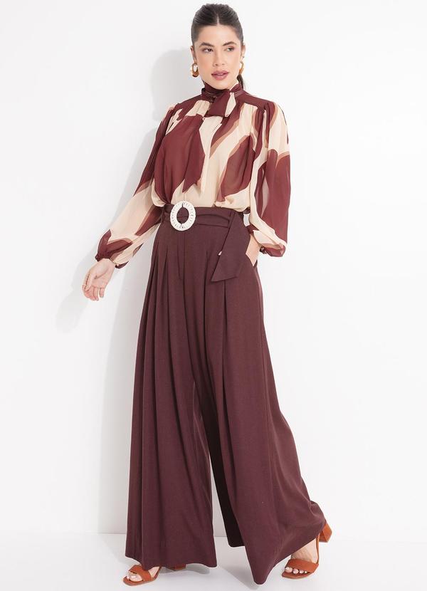 Farm - Blusa Coração Marrom 6