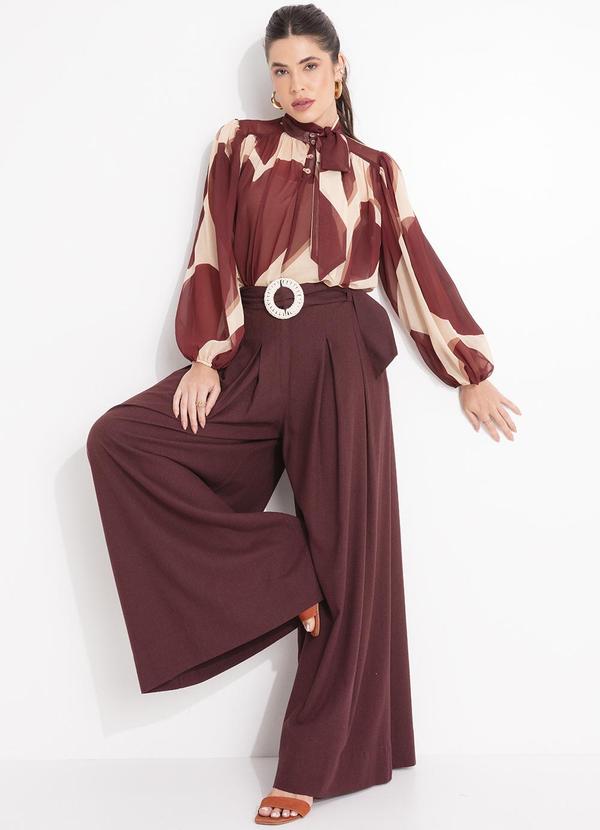 Farm - Blusa Coração Marrom 7