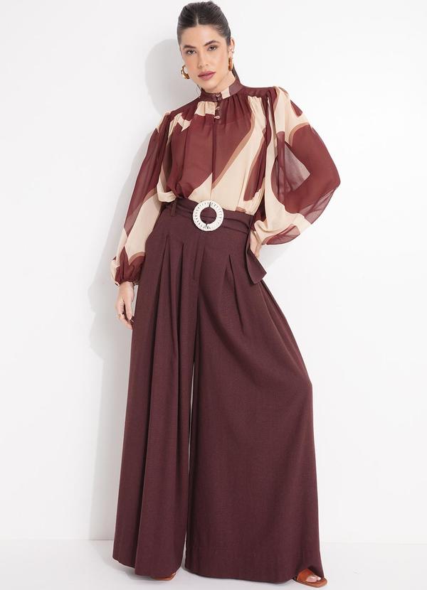 Farm - Blusa Coração Marrom 8