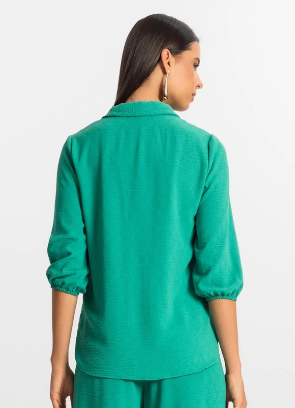 Rovitex - Camisa 3/4 Feminina Verde 2