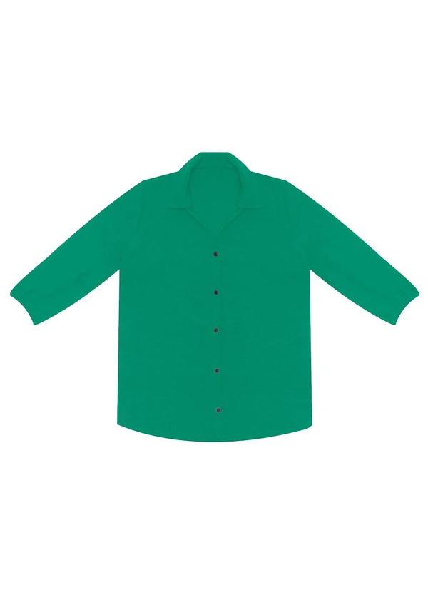 Rovitex - Camisa 3/4 Feminina Verde 4