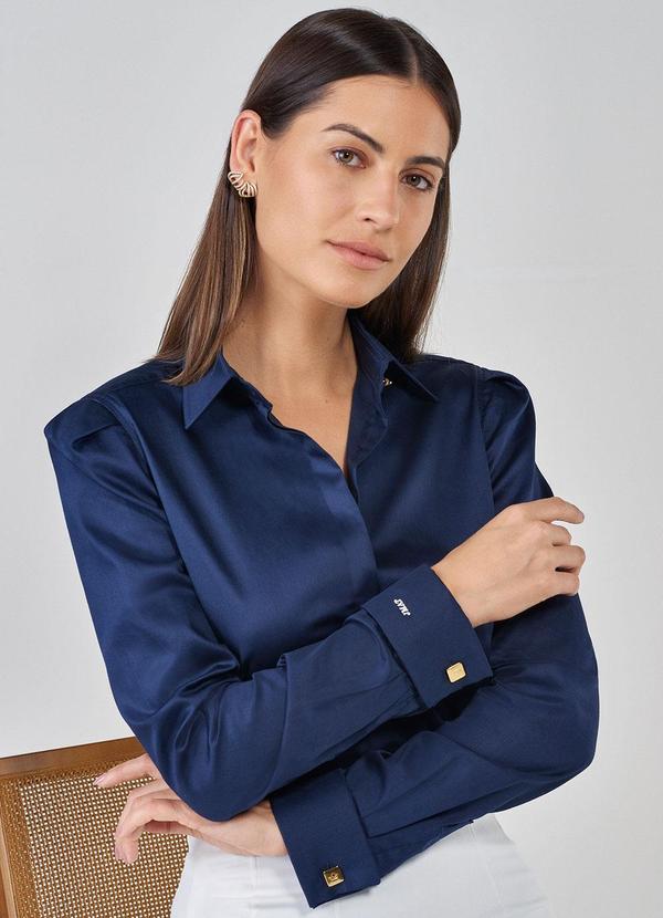 Principessa - Camisa Acetinado Julia Marinho