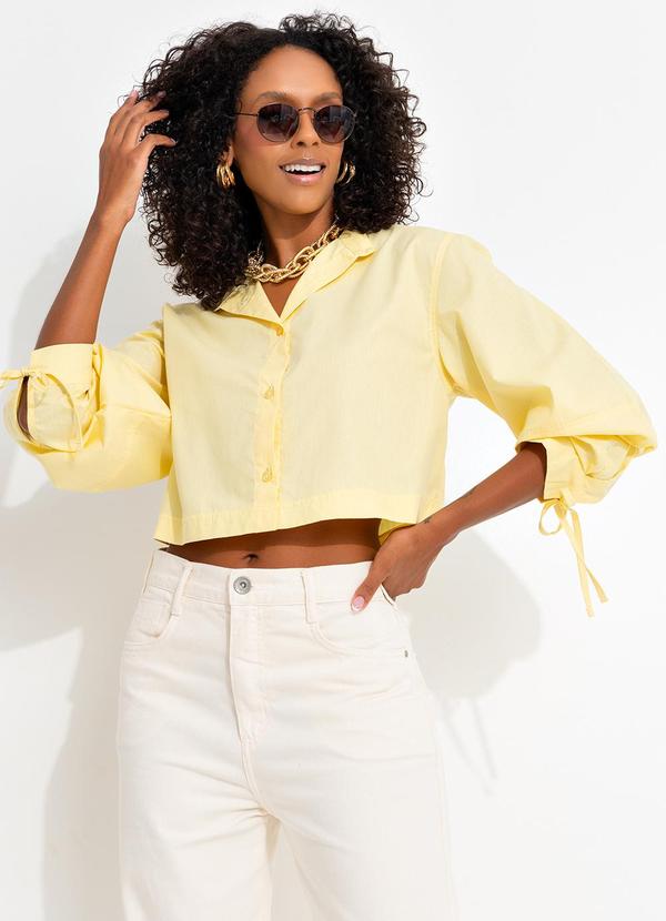 Colcci - Camisa Amarelo