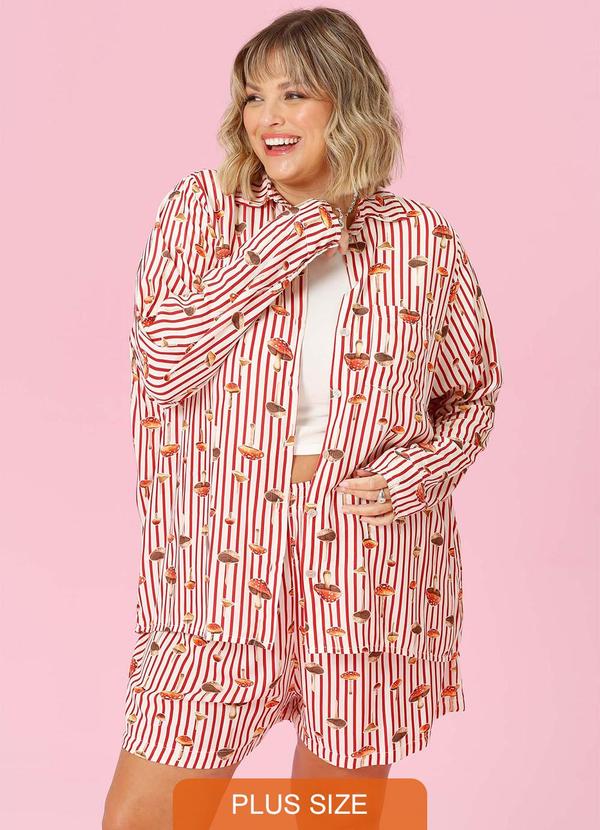 In Love - Camisa Aurora Estampado