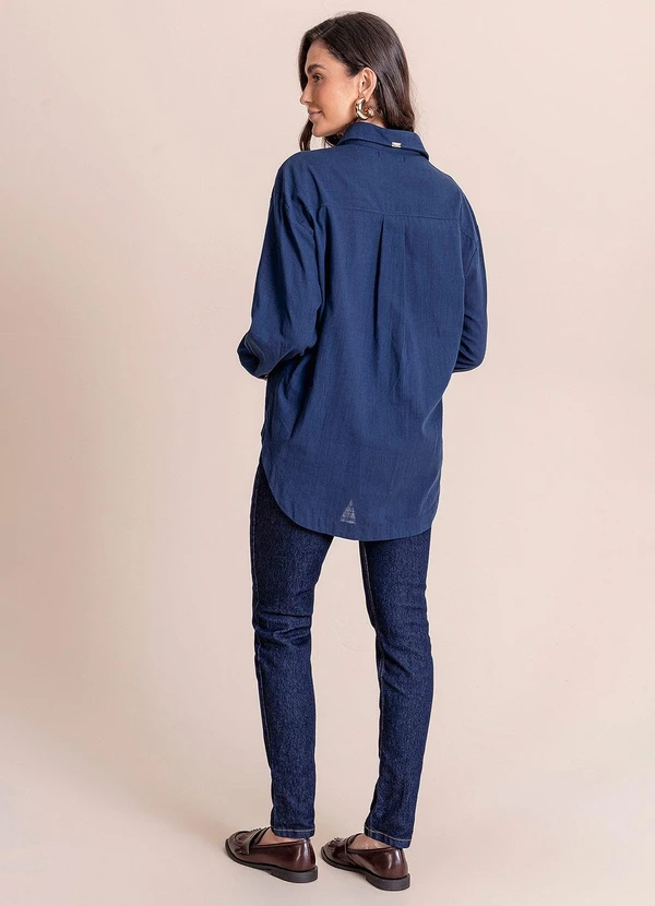 CAMISA AZUL - ANGEL