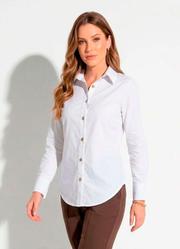 Camisa Branca Alongada