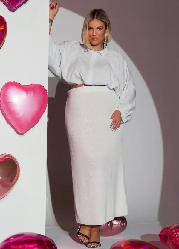 Quintess - Camisa Branca com Barra Ajustável 2