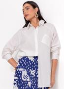 Camisa Branca em Alfaiataria