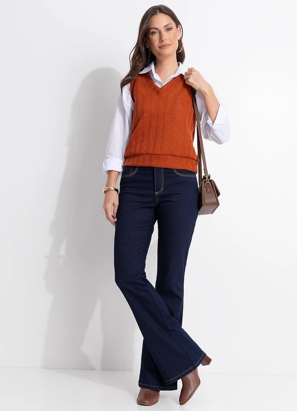 Quintess - Camisa Branca em Tricoline 13