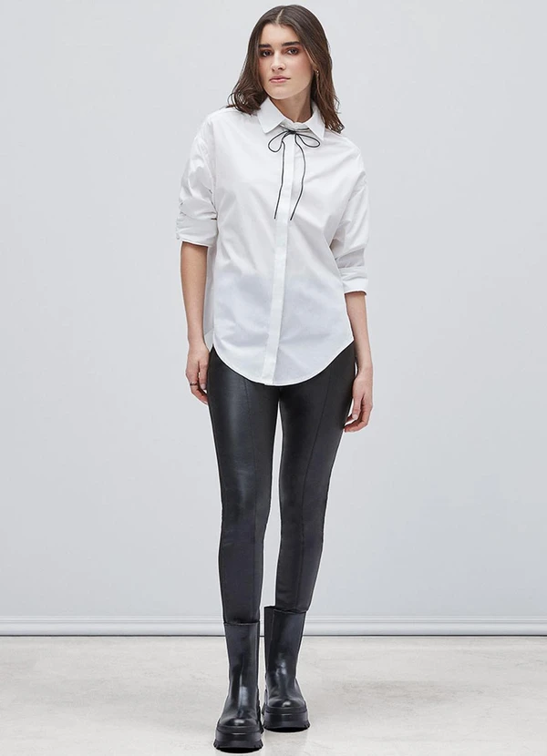 Authoria - Camisa Branca Over Branco 3