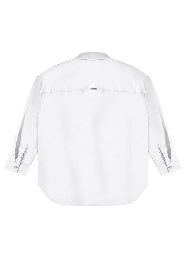 Enfim - Camisa Branca Oversized em Tricoline 2