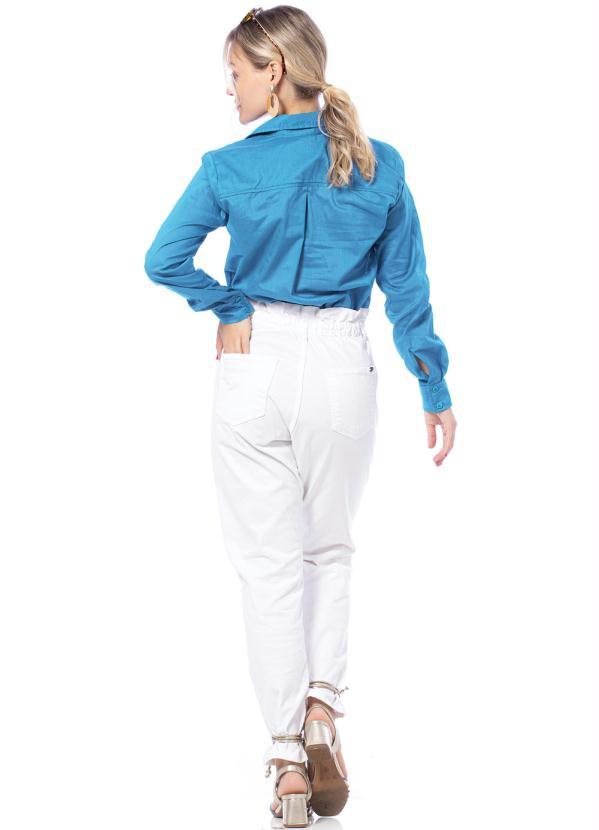 Up Close - Camisa Brenda Azul 4