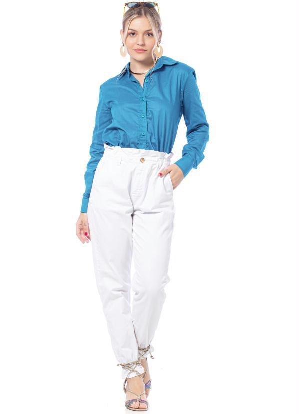 Up Close - Camisa Brenda Azul 5