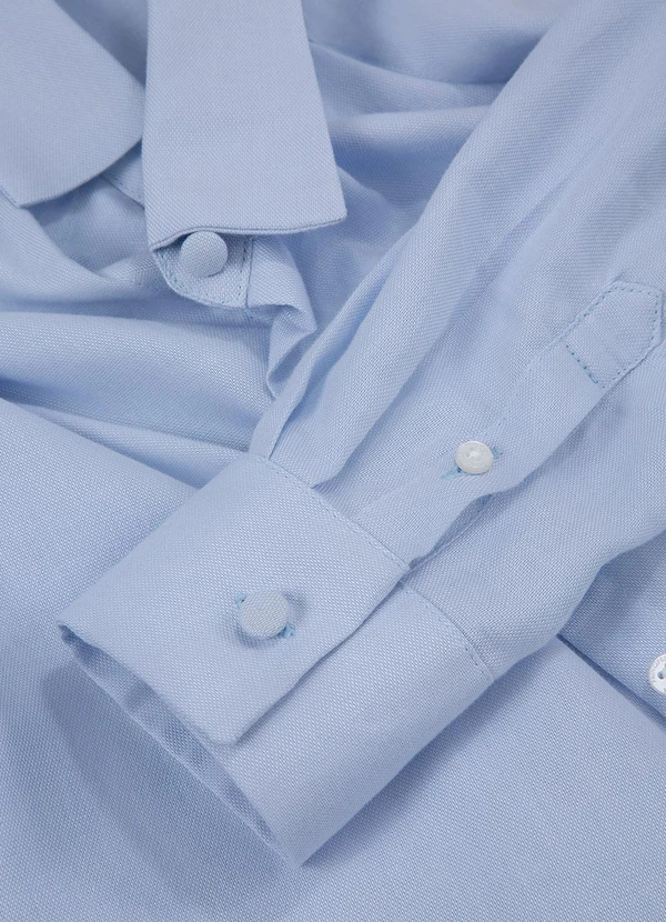 Principessa - Camisa Comfy de Oxfordine Azul Claro Sara 6